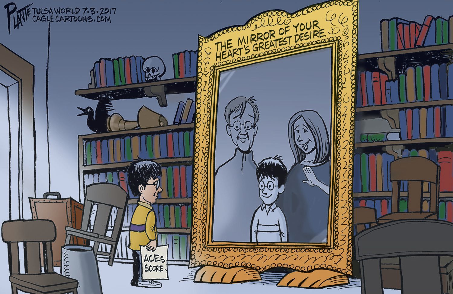 Bruce Plante Cartoon: ACEs